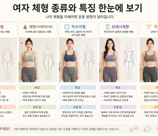 체형마다 다른 몸의 특징… 나에게 맞는 운동법 찾는 것이 중요한 이유
